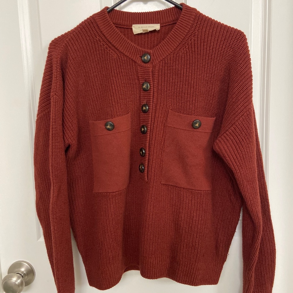 Sezane Eloi Jumper Tomette - Size M - Picture 2 of 12